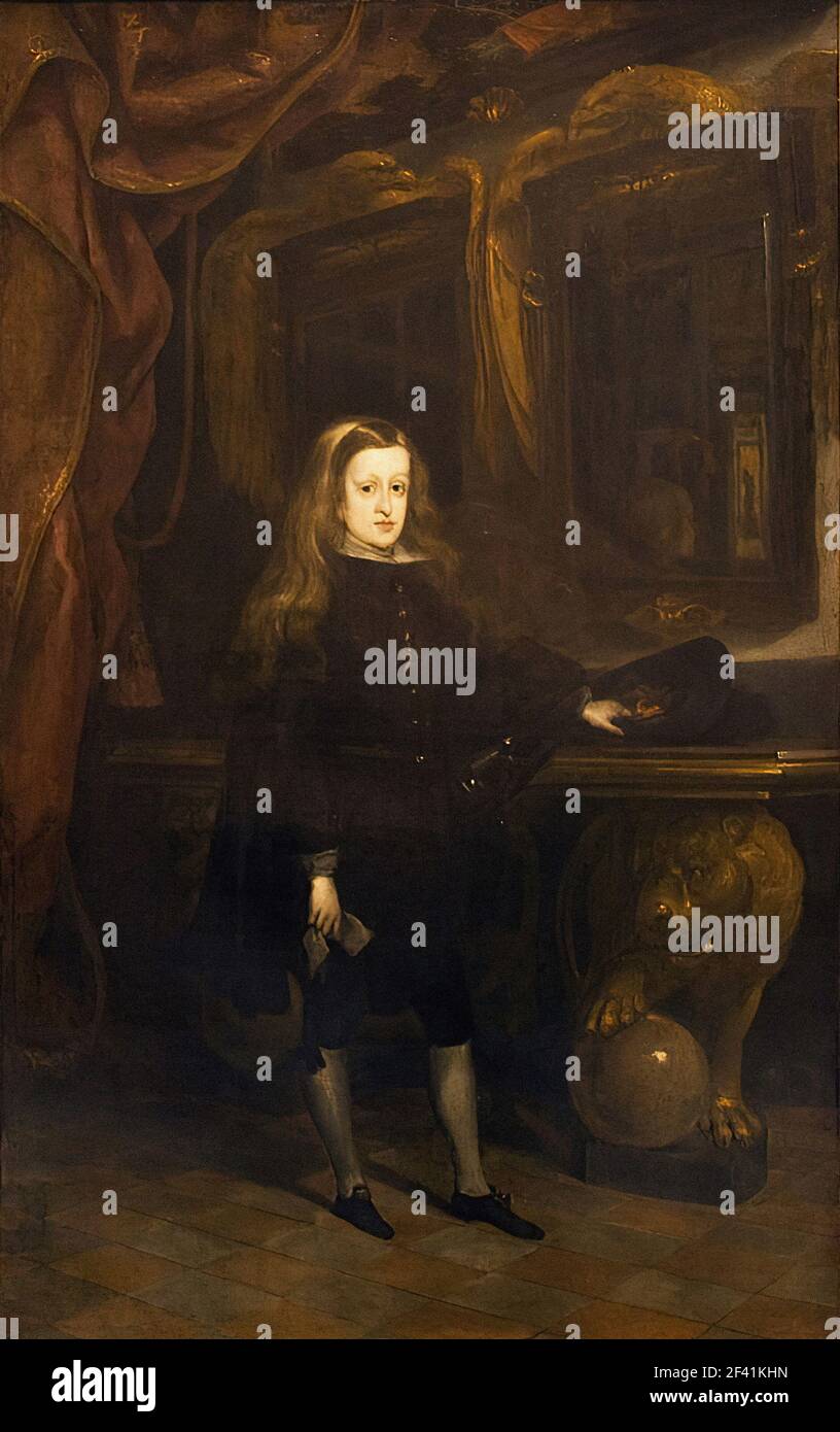 Luis Miranda - Charles II Spanien Stockfoto