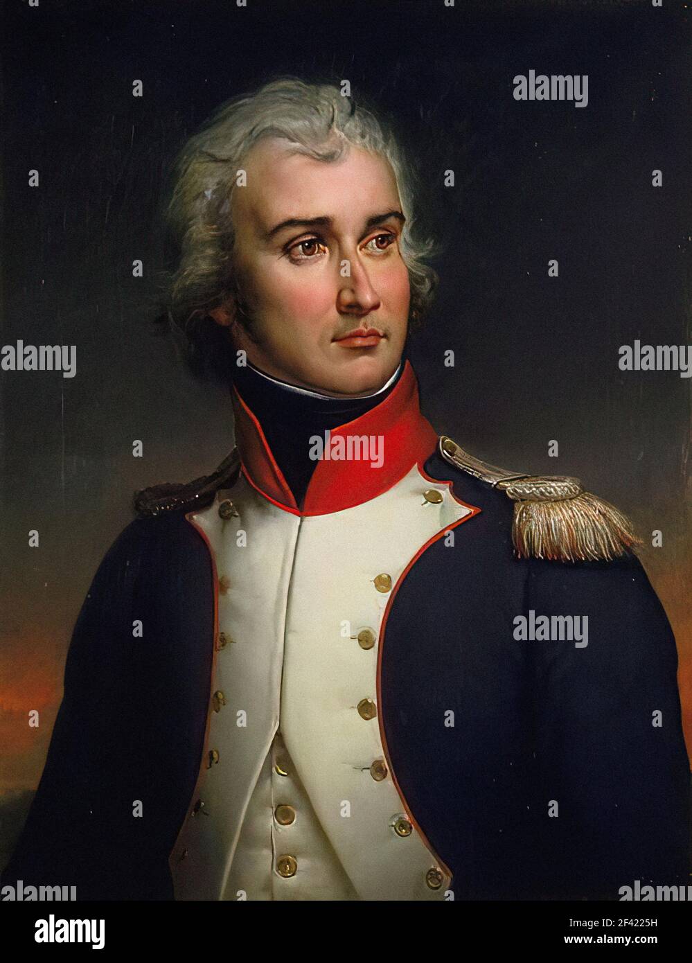 Pierre-Narcisse Guérin - Portrait Jean Lannes Stockfoto