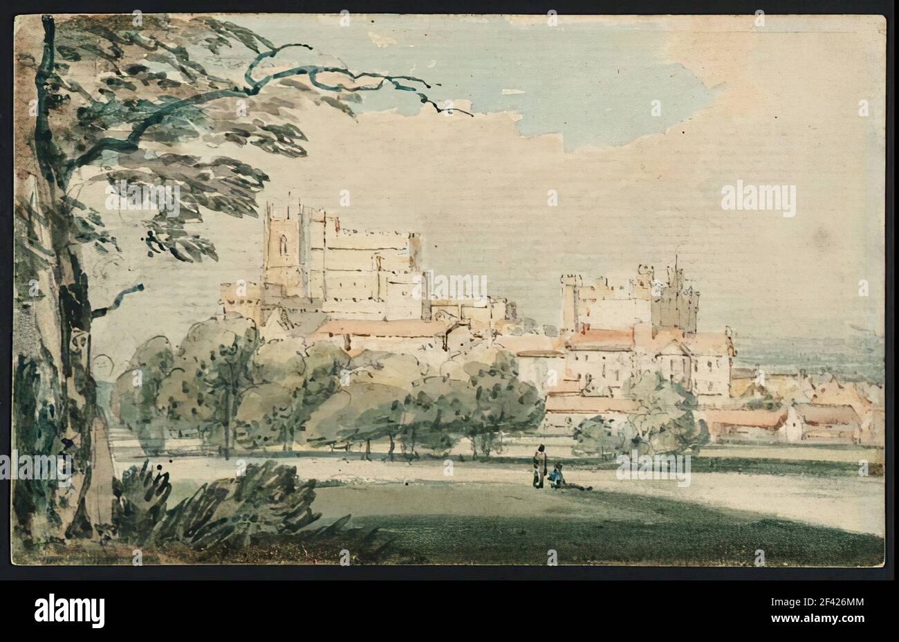 Thomas Girtin - Lancaster 1797 Stockfoto