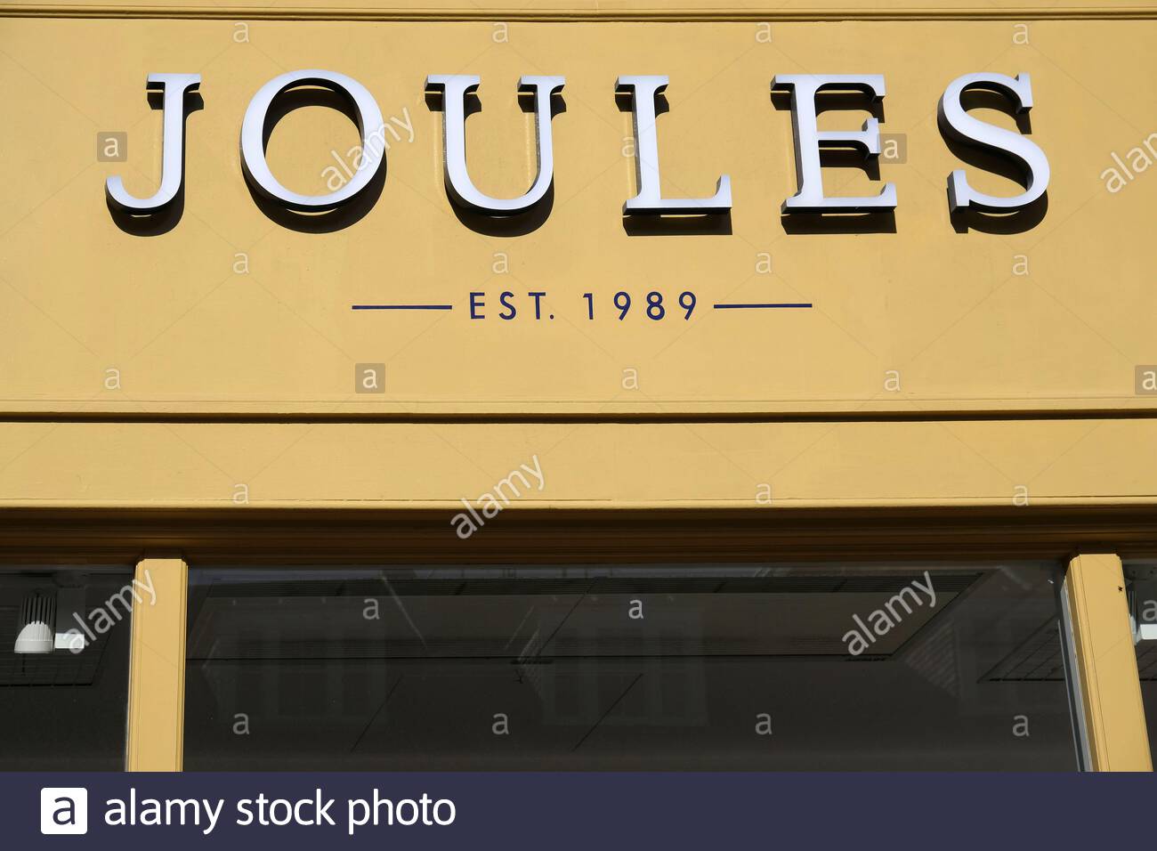 Joule Mode Kette Zeichen Stockfoto