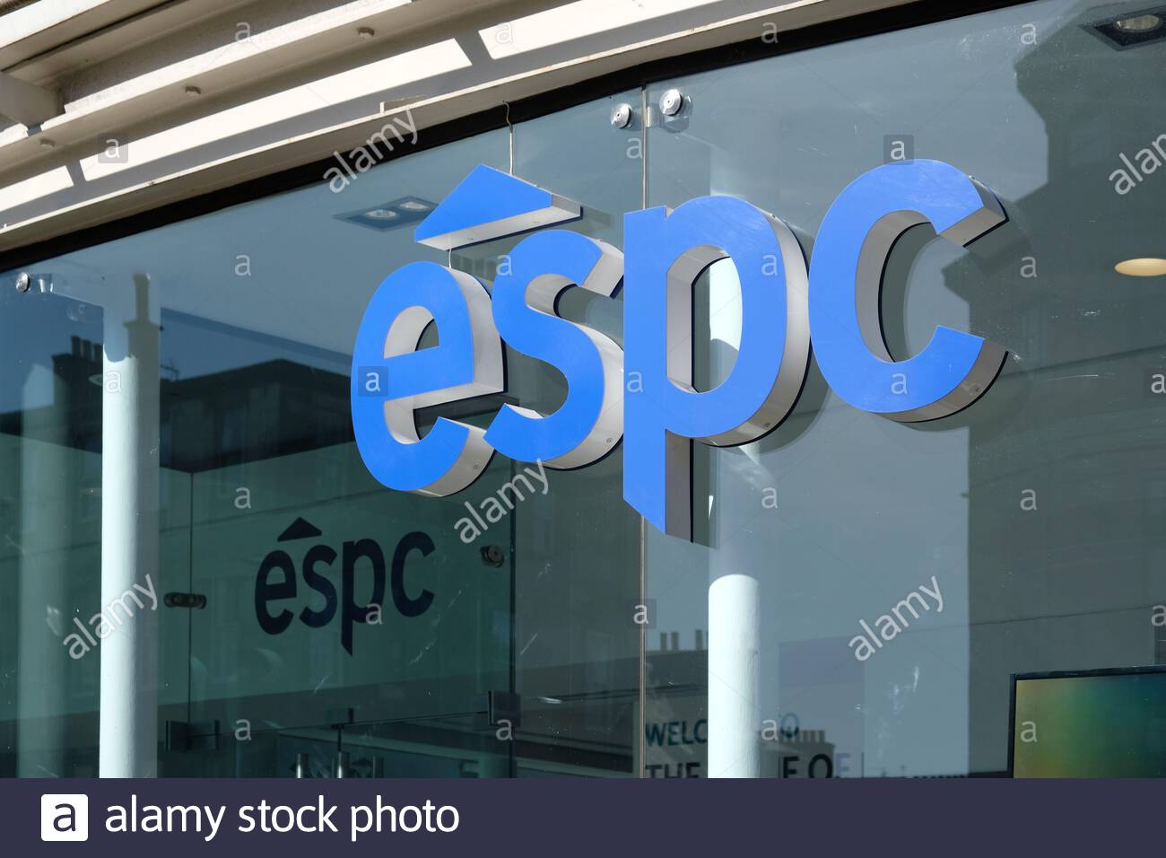 ESPC Büro, Edinburgh Solicitors Property Centre, George Street, Edinburgh, Schottland Stockfoto