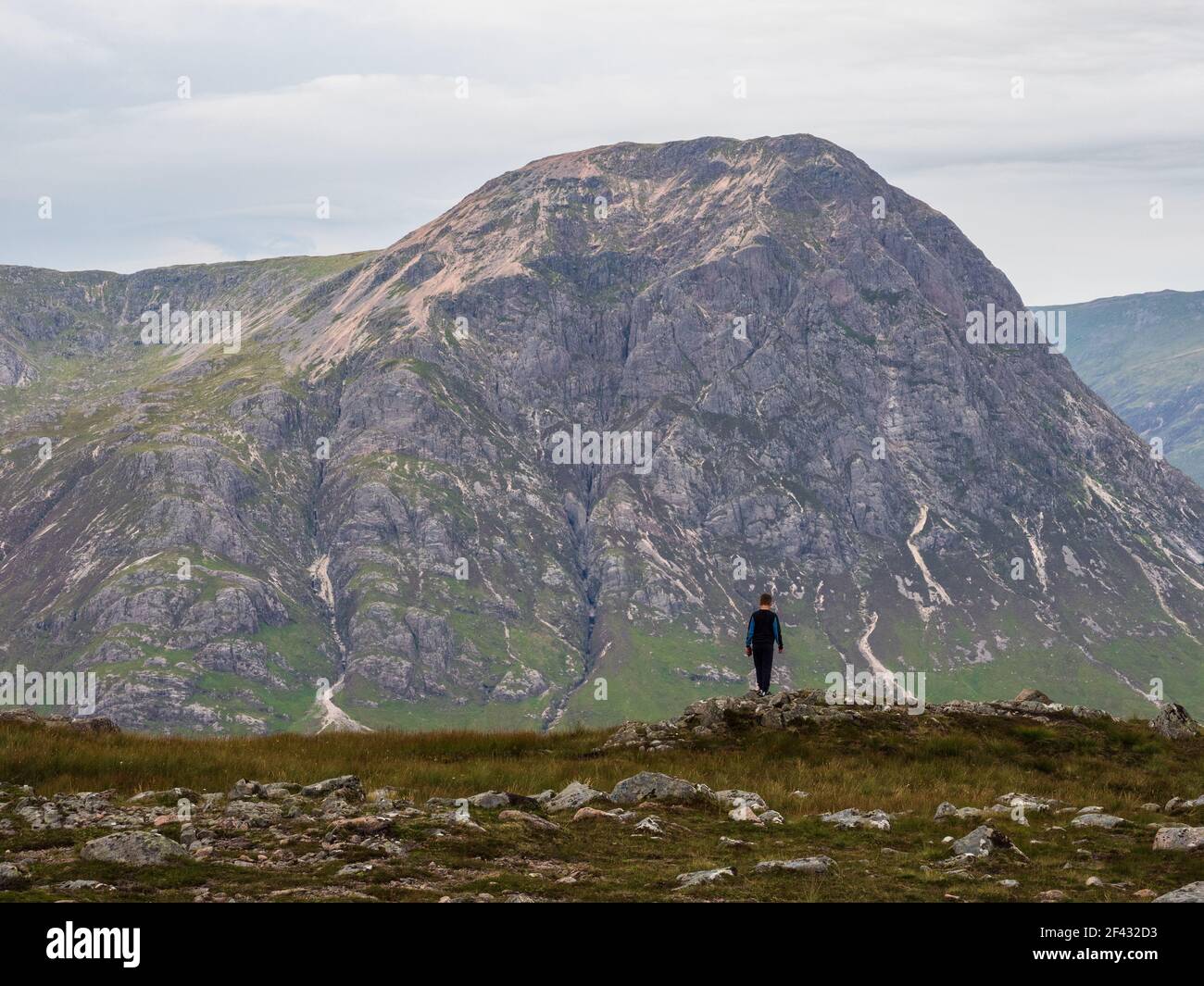 Stob Dearg, Buachaille Etive Mòr, Glencoe, Schottland Stockfoto