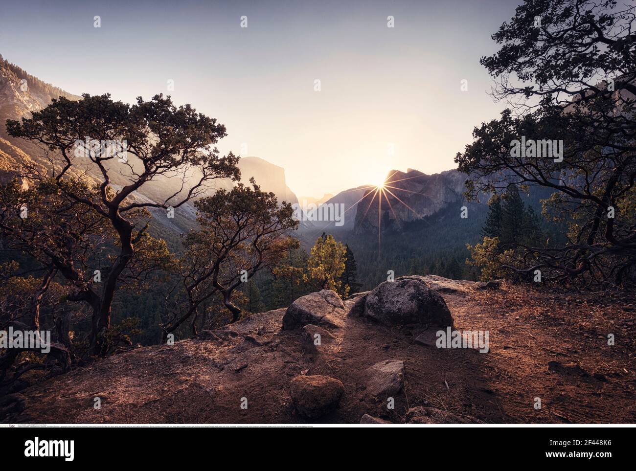 Geographie / Reisen, USA, Kalifornien, Yosemite, Tunnelblick, Sommer, zusätzliche-Rechte-Clearance-Info-nicht-verfügbar Stockfoto
