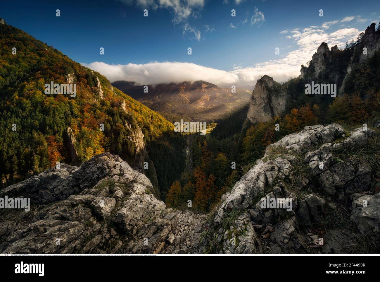 Geographie / Reisen, Slowakei, Karpaten, Mala Fatra, Herbst, Additional-Rights-Clearance-Info-Not-Available Stockfoto
