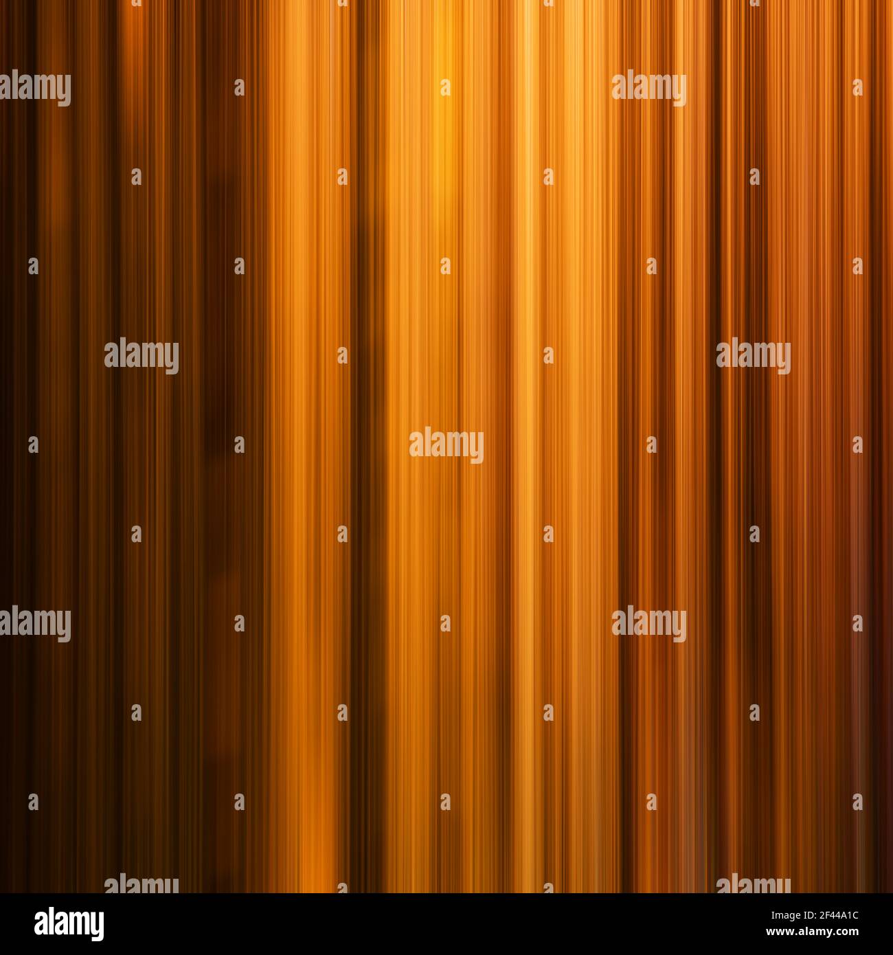 Orangefarbene Linien im Dunkeln, Bewegungsunschärfe-Effekt - moderner abstrakter Hintergrund Stockfoto