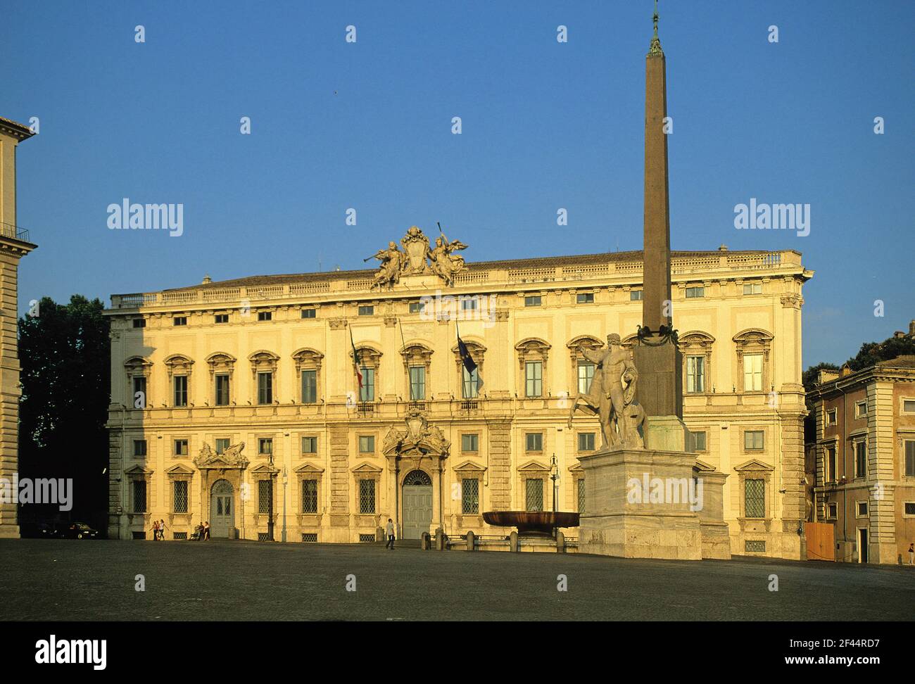 Italien Latium Rom Piazza Del Quirinale - Palazzo della Consulta Stockfoto