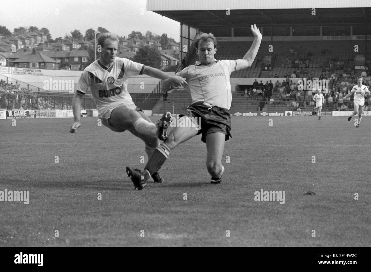 Leeds United / Reading September 1986 Stockfoto