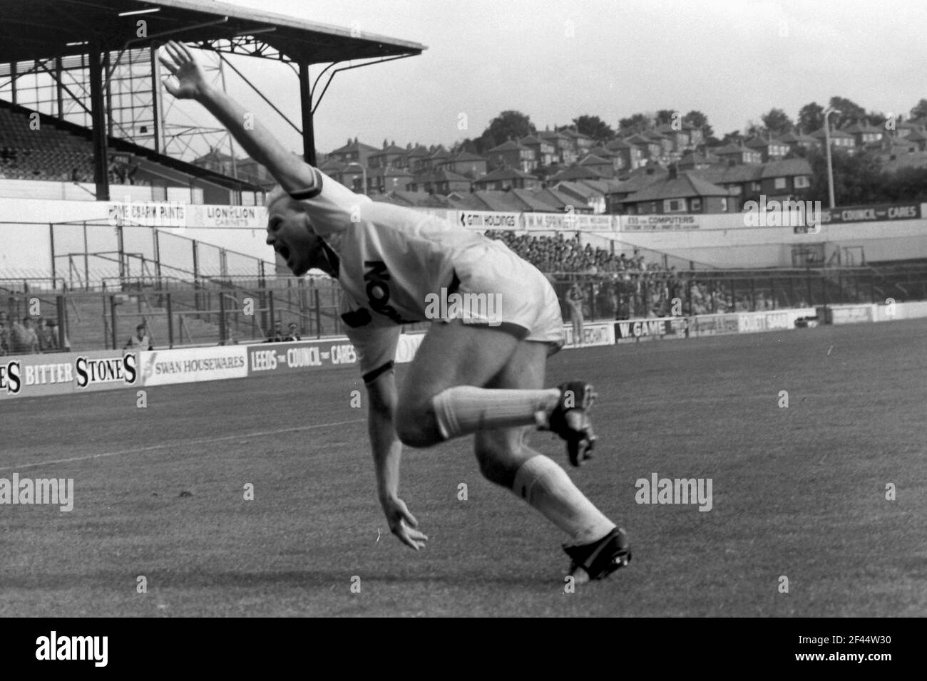 Leeds United / Reading September 1986 Stockfoto