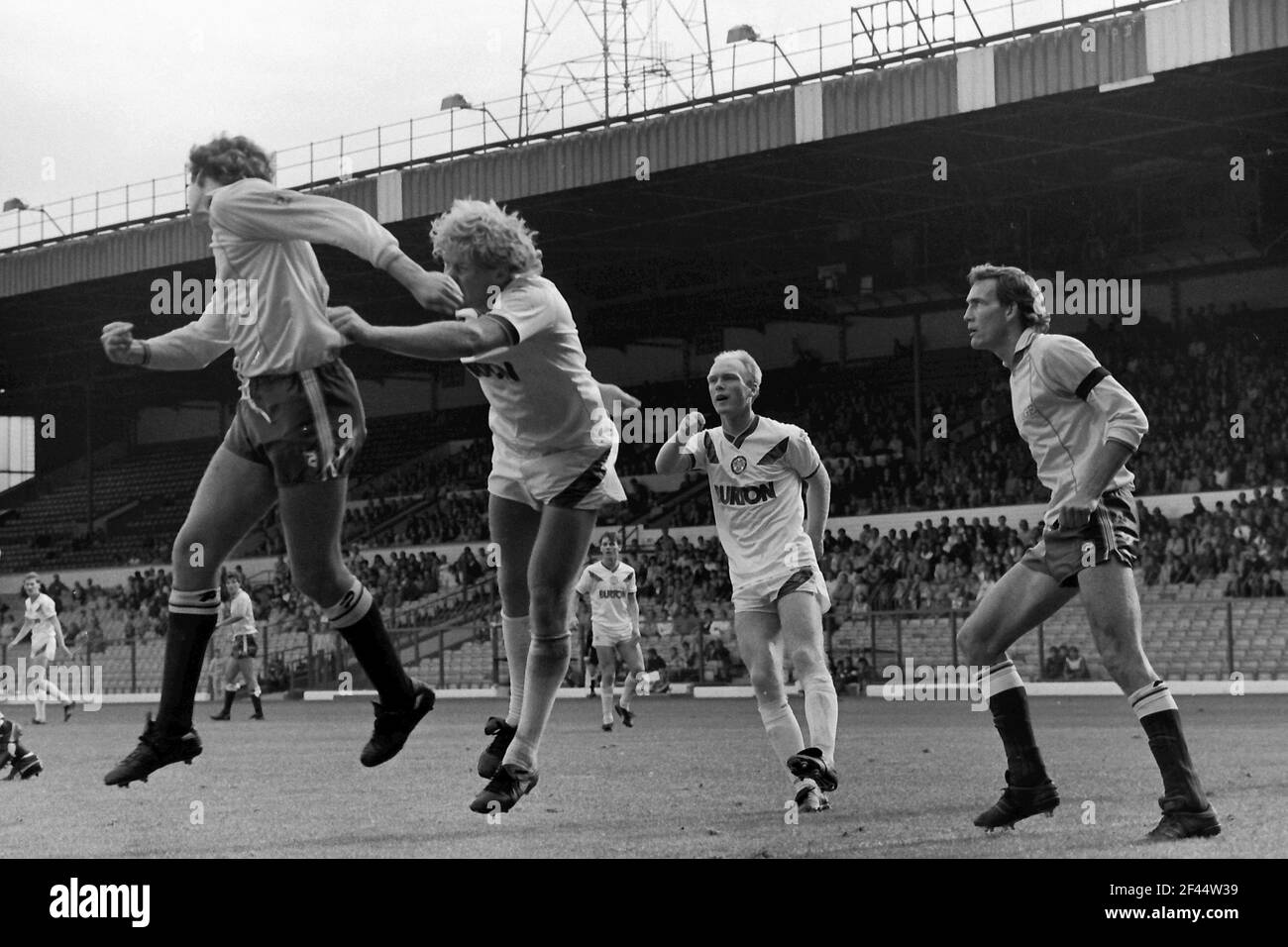 Leeds United / Reading September 1986 Stockfoto