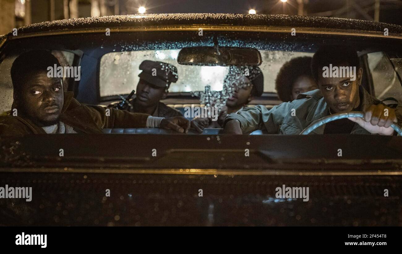 JUDAS UND DER SCHWARZE MESSIAS (2021) DANIEL KALUUYA ASHTON SANDERS ALGEE SMITH LAKEITH STANFIELD (VORNE) SHAKA KING (DIR) WARNER BROS/MOVIESTORE ABHOLUNG LTD Stockfoto