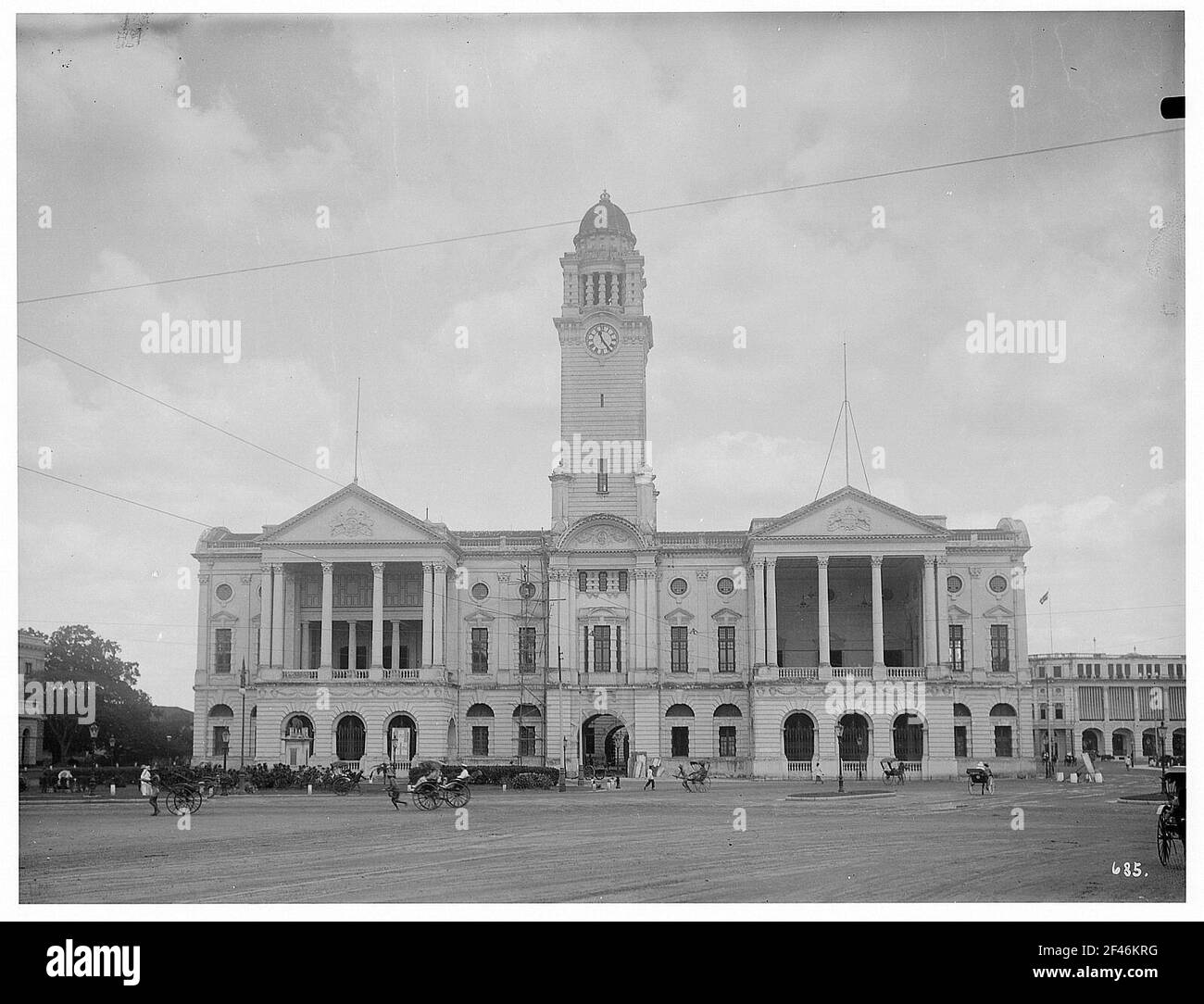 Victoria Memorial Hall in Singapur Stockfoto