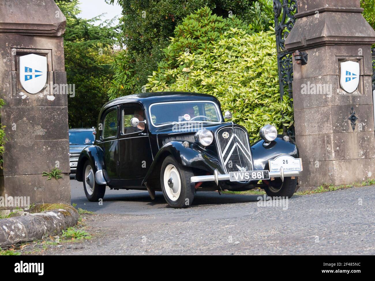 1957 Citreon Traction Avan, Oldtimer. Stockfoto