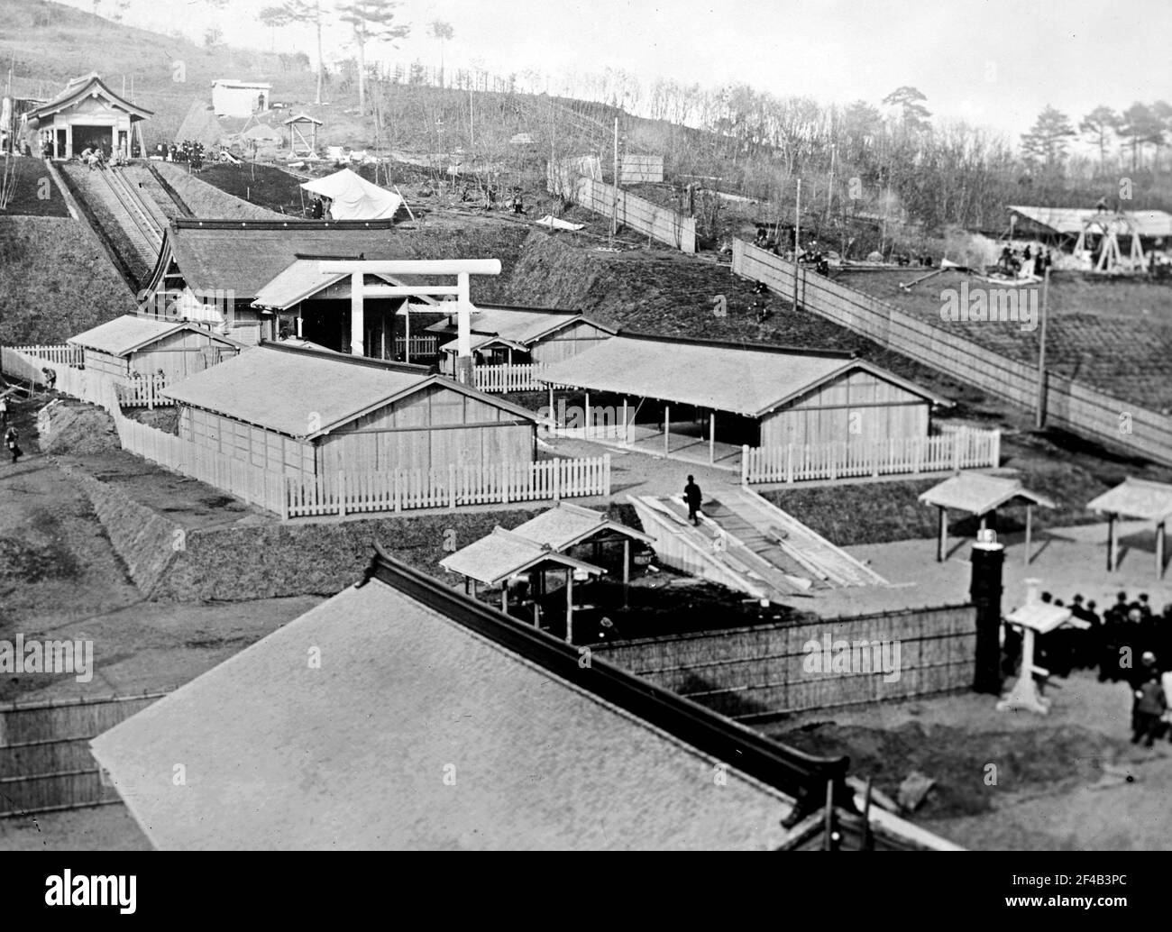 Mausoleum des im Dezember 1926 verstorbenen Kaiser Taisho Stockfoto