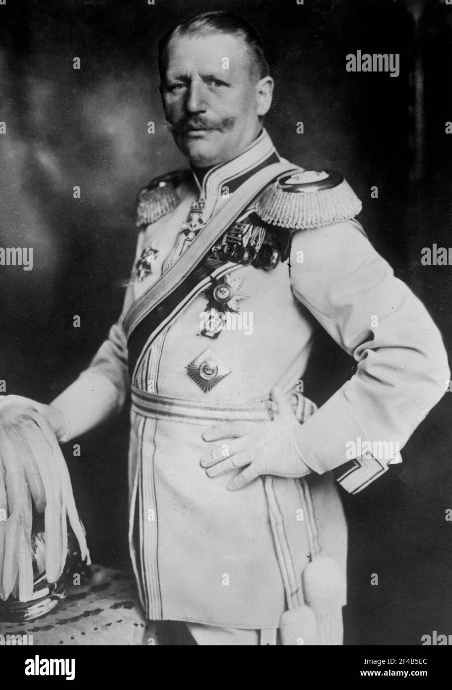 General von einem ca. 1910-1915 Stockfoto