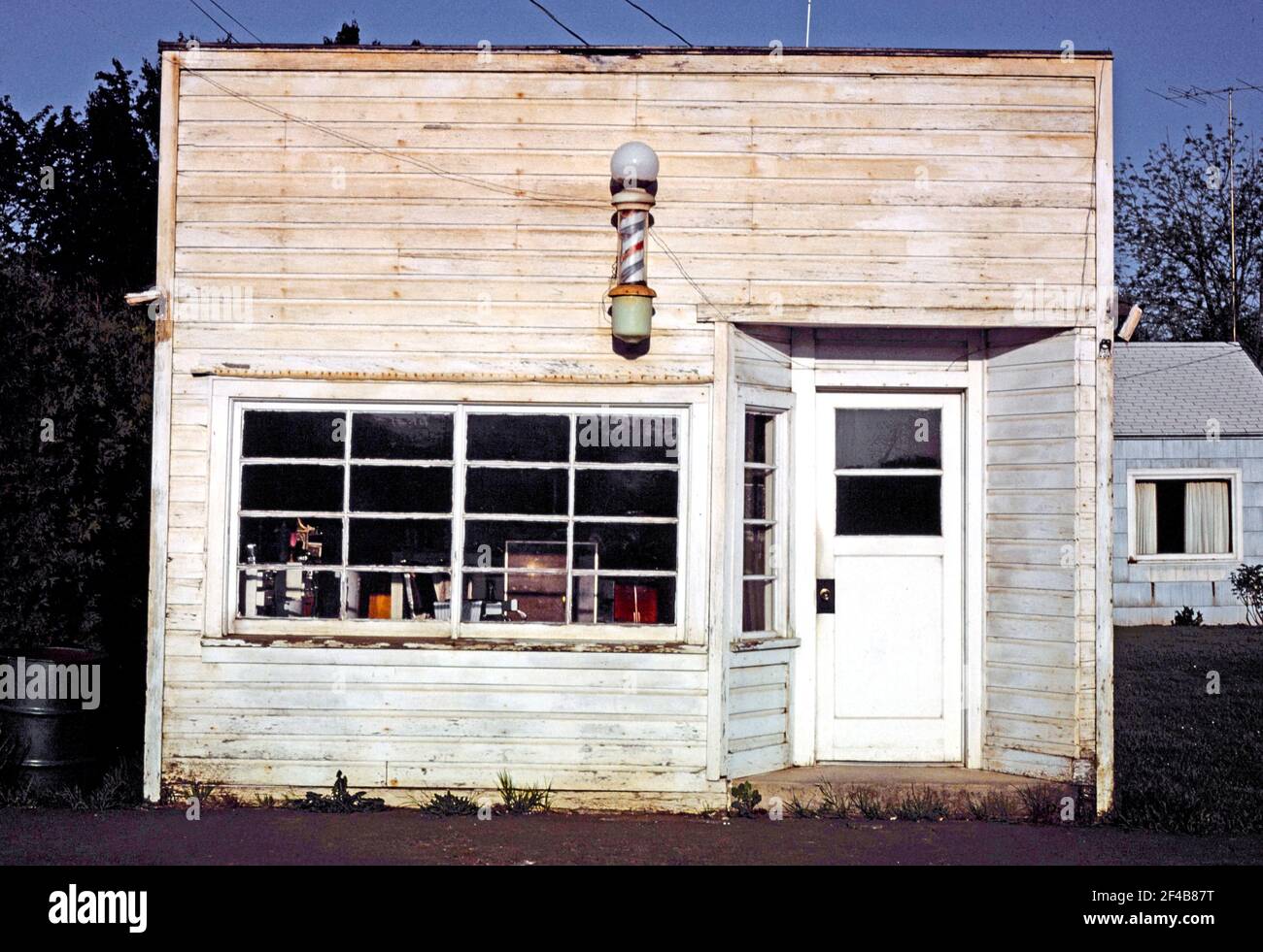 1980s Vereinigte Staaten - Friseur Monroe Oregon ca. 1980 Stockfoto