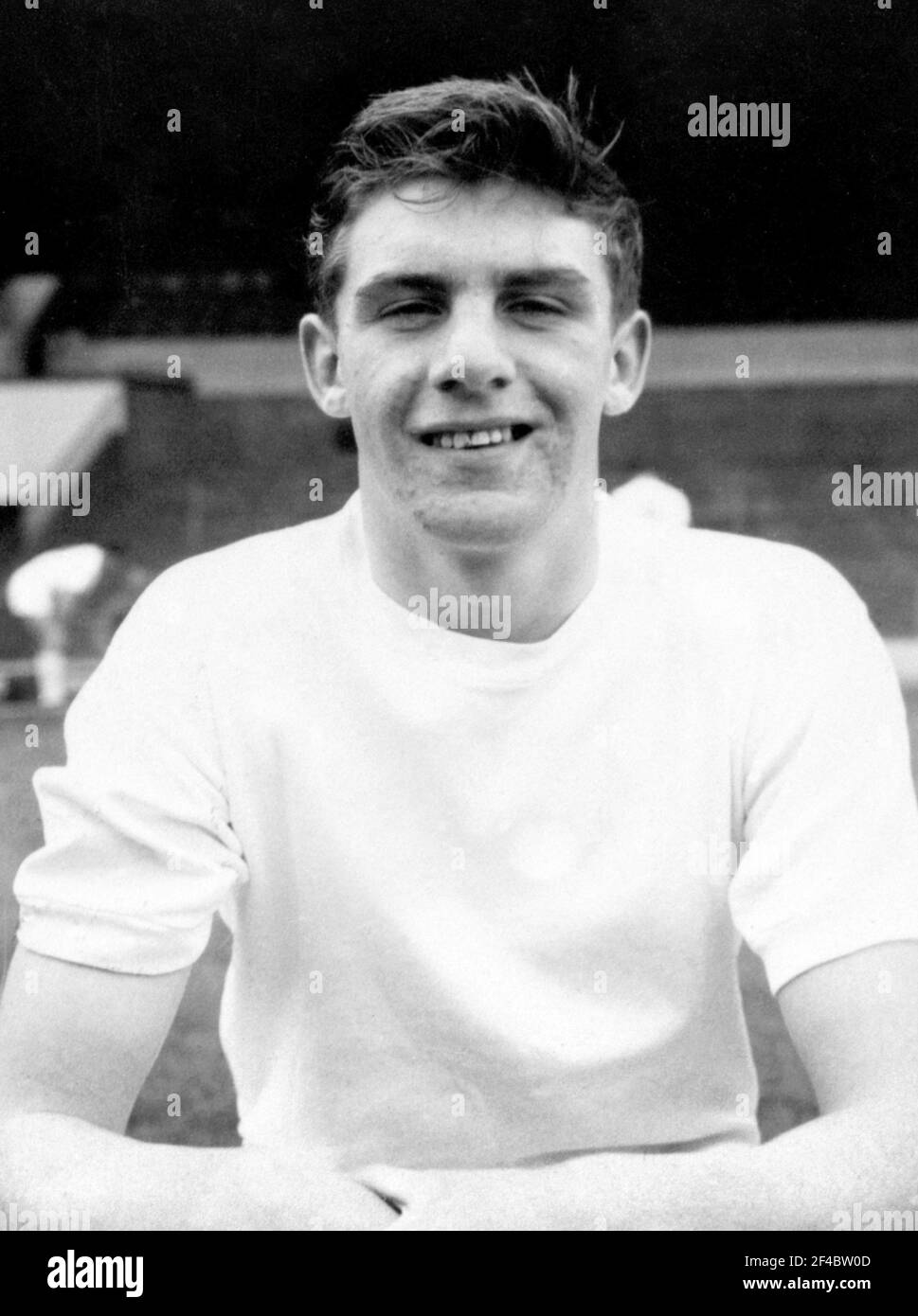 Datei-Foto vom 12-09-1962 von Leeds United's Peter Lorimer. Ausgabedatum: Samstag, 20. März 2021. Stockfoto