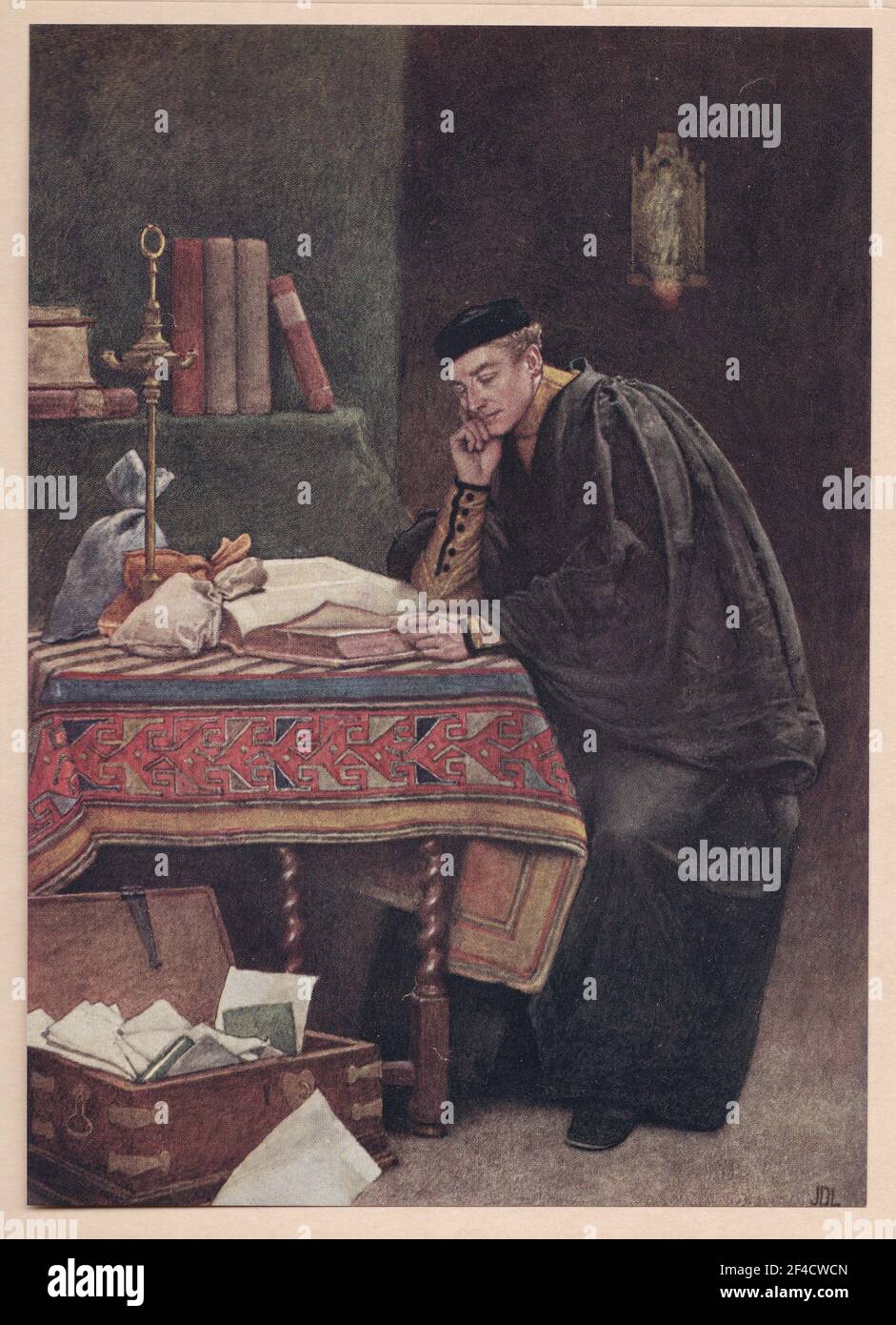 Antonio - der Kaufmann von Venedig Stockfoto