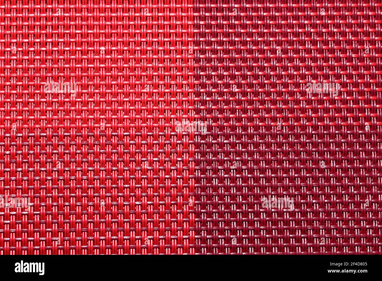 Red Square Stoff Textur Hintergrund Stockfoto