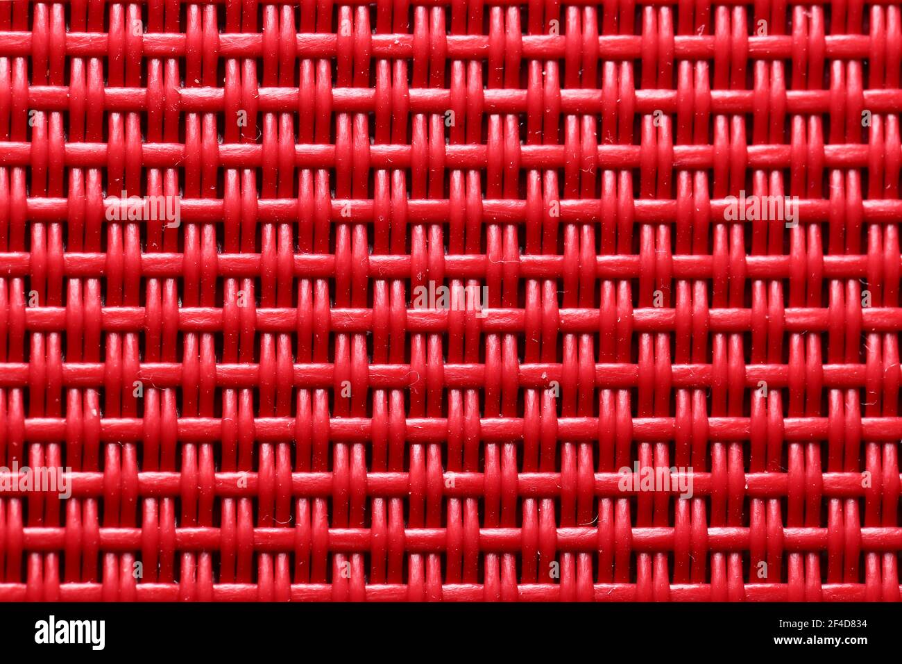 Rote Weidenkorb Nahaufnahme Textur Stockfoto