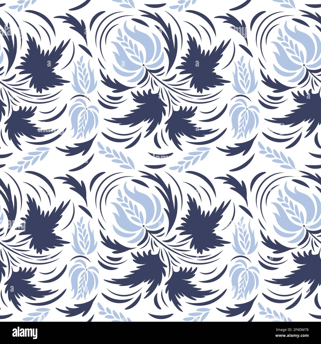 Niedliches Muster in kleiner Blume. Kleine bunte Blumen. Weißer Hintergrund. Blümchenhintergrund. Die elegante Vorlage für Modedrucke. Stock Vektor