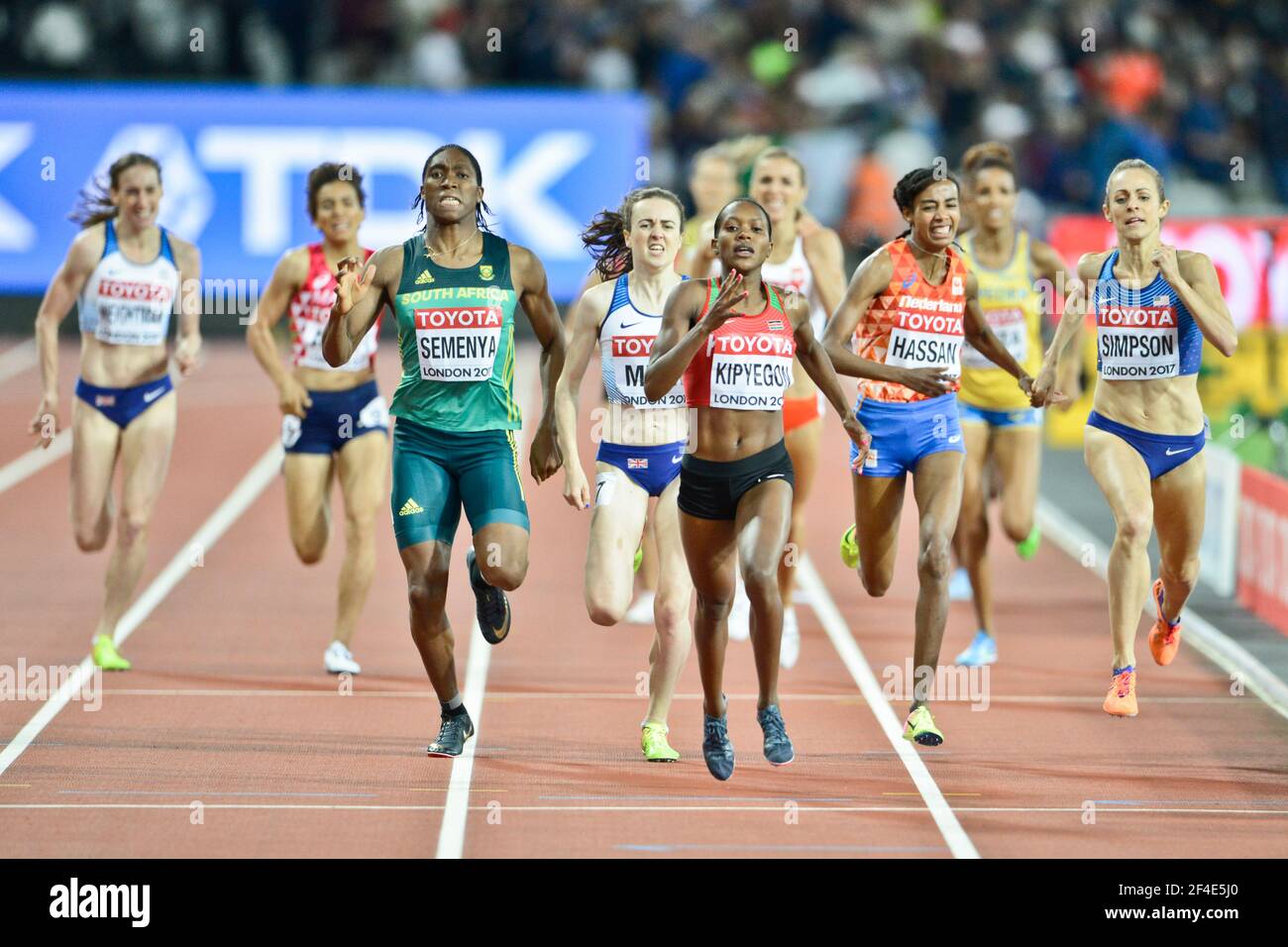 Caster Semenya Stockfotos Und Bilder Kaufen Alamy
