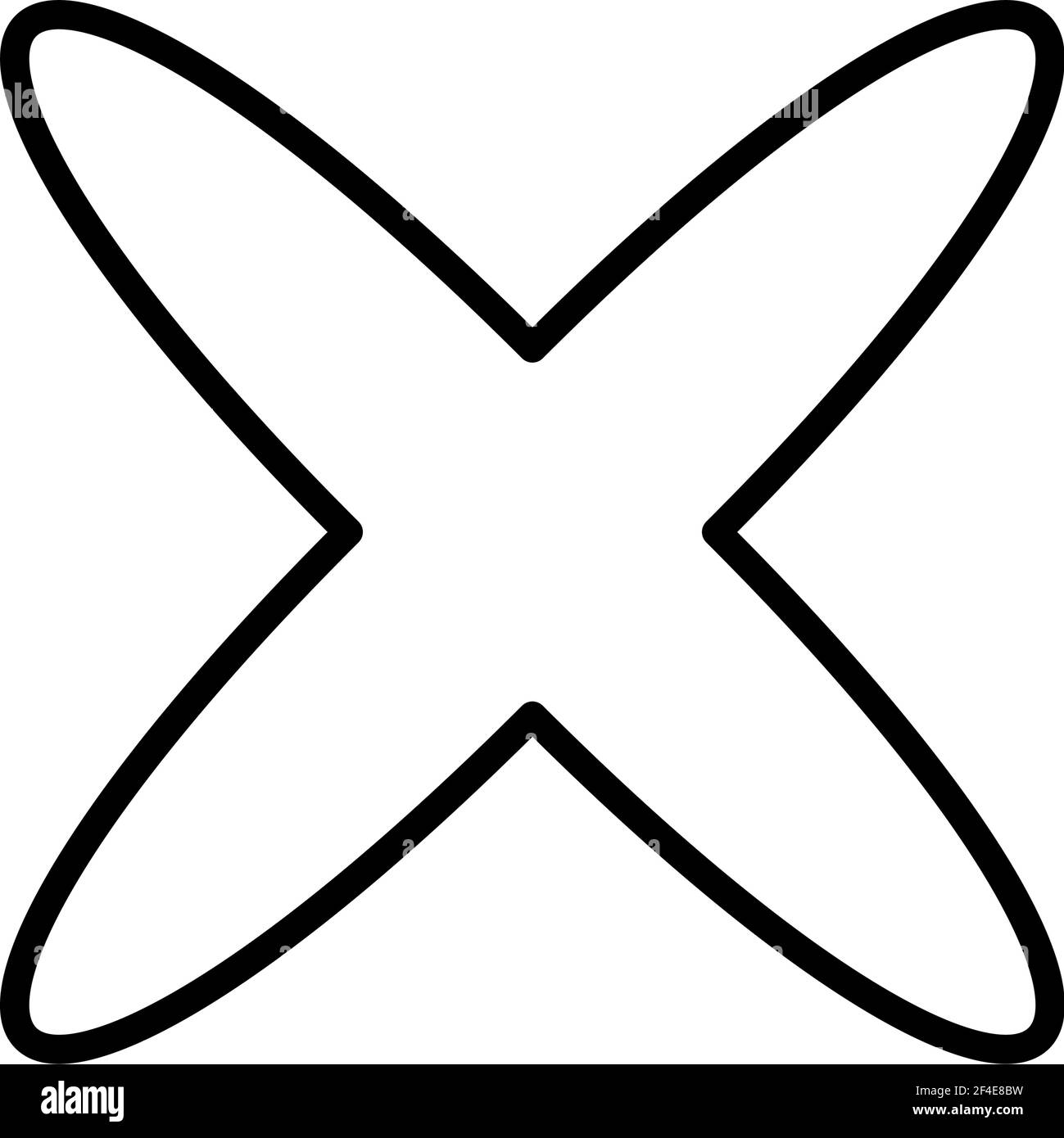 Abstraktes Motiv, Mandala Form Design Element - Stock Illustration, Clip Art Grafiken Stock Vektor