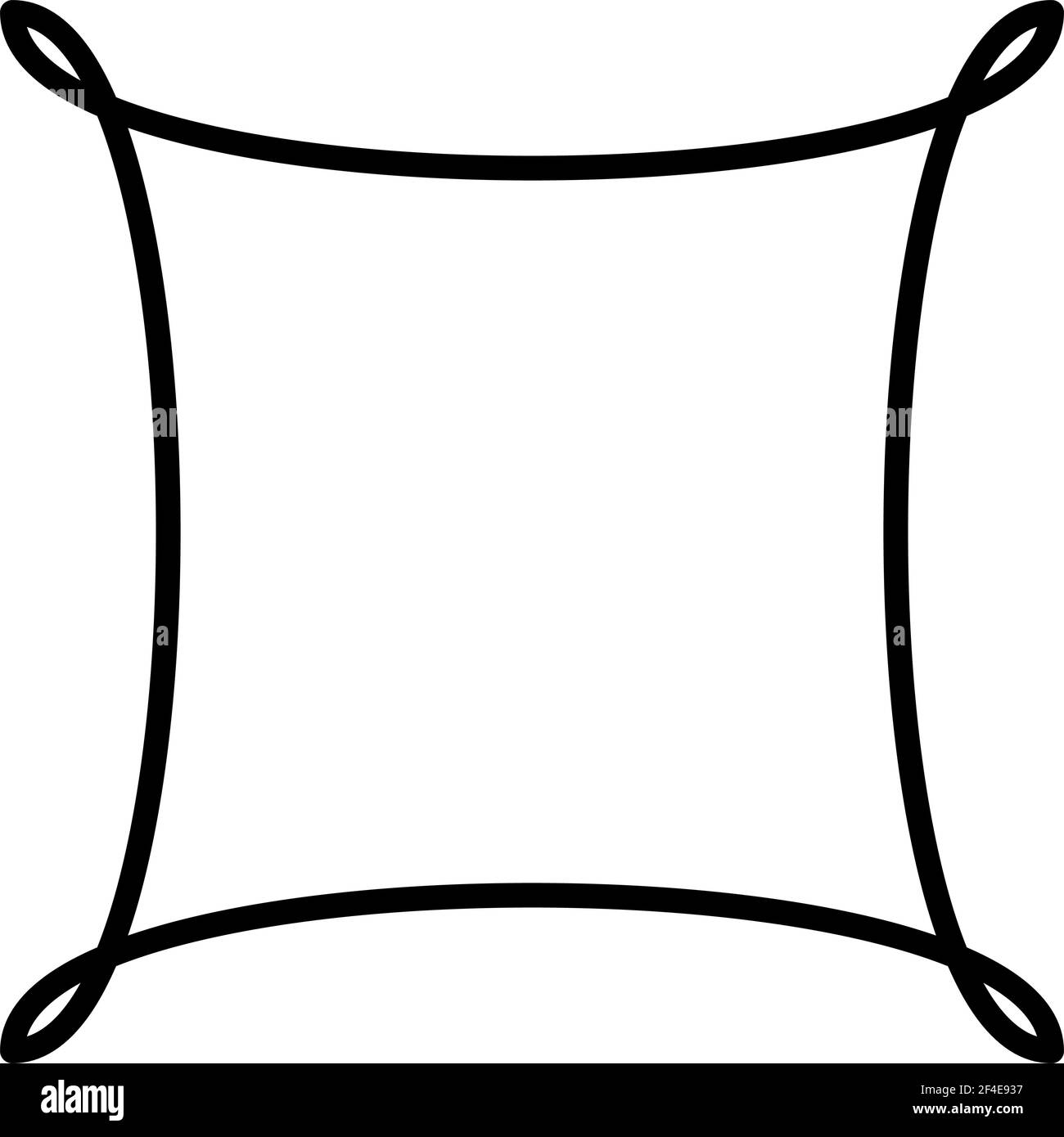 Abstraktes Motiv, Mandala Form Design Element - Stock Illustration, Clip Art Grafiken Stock Vektor