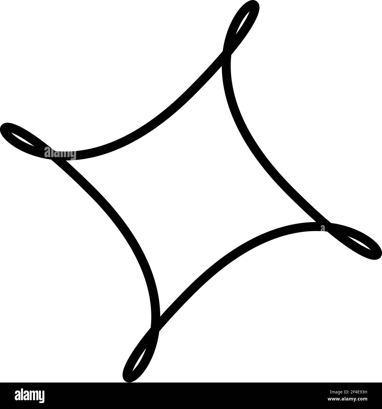 Abstraktes Motiv, Mandala Form Design Element - Stock Illustration, Clip Art Grafiken Stock Vektor