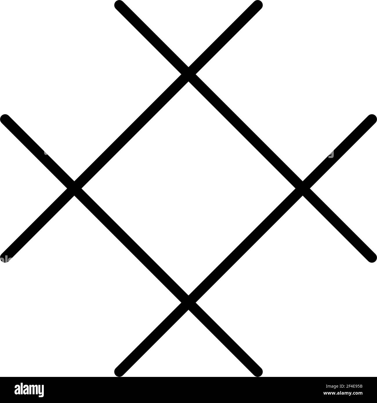 Abstraktes Motiv, Mandala Form Design Element - Stock Illustration, Clip Art Grafiken Stock Vektor