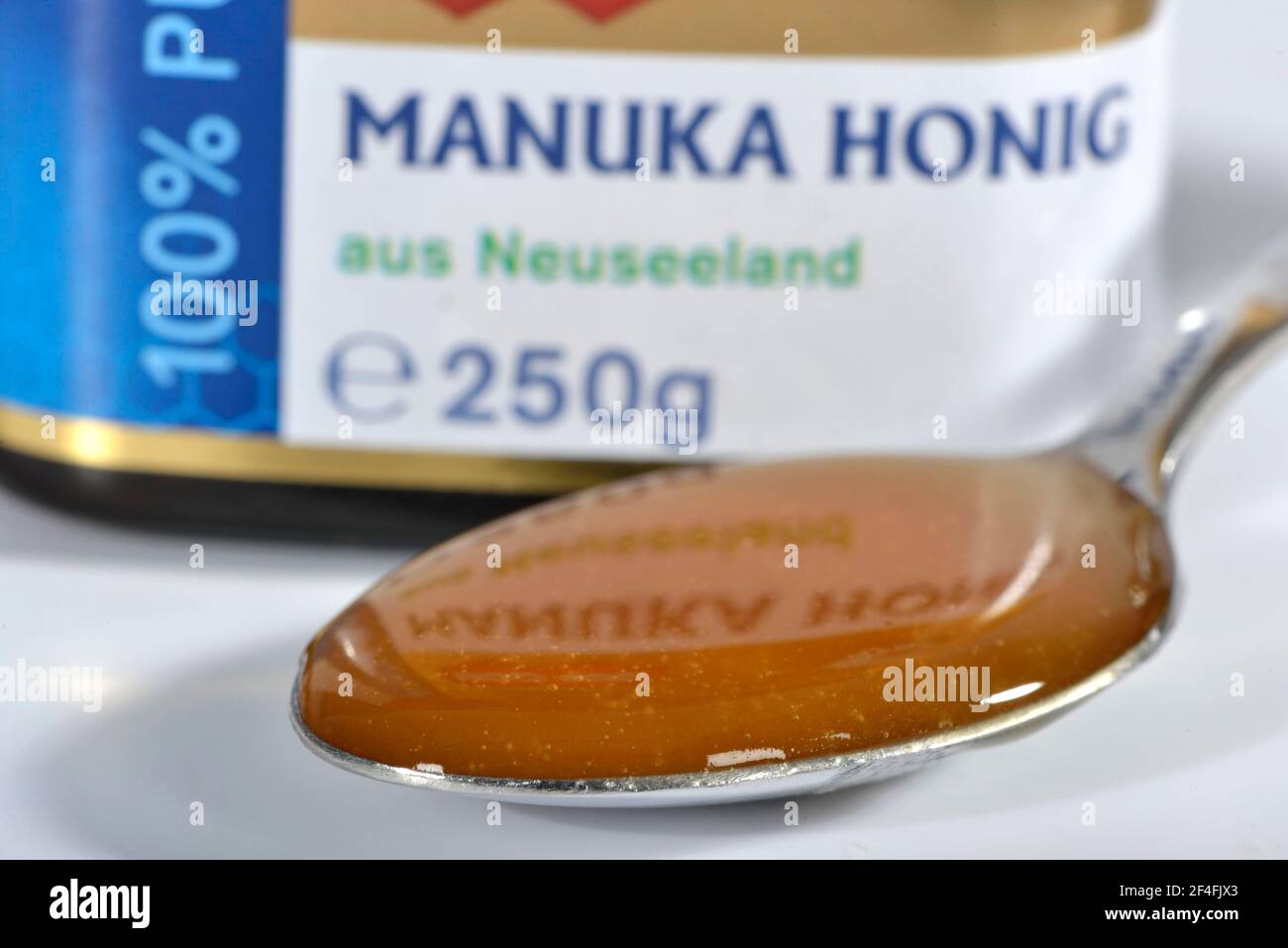 Manuka Honig Stockfoto