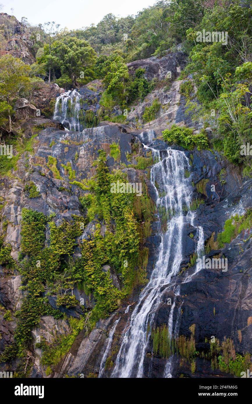 Stoney Creek Falls in Kuranda, Kuranda, Cairns, Australien Stockfoto