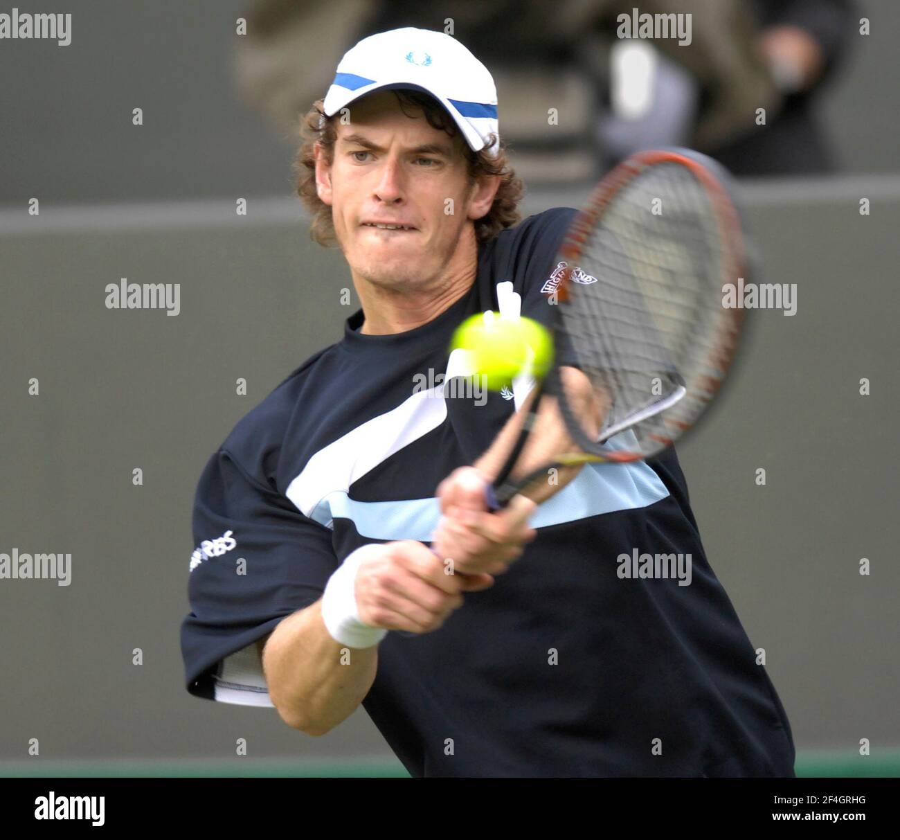 DAVIS CUP. SINGLES ANDY MURRAY V MARIN CILIC. 21/9/2007. BILD DAVID ASHDOWN Stockfoto