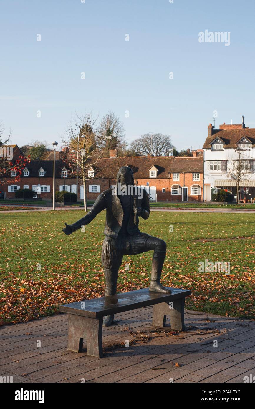Die Statue des jungen Willens von Lawrence Holofcener, Stratford-upon-Avon. Stockfoto