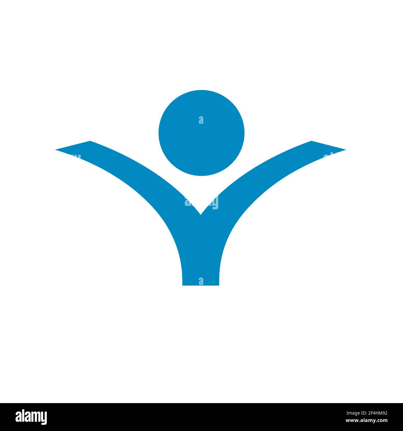 Bildung und moderne Studie Logo. Stock Vektor