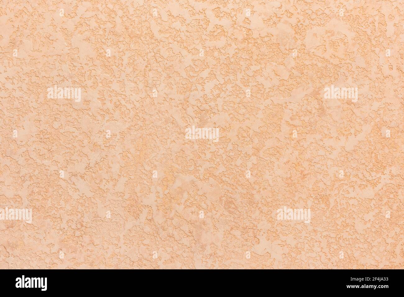 Hellbeige Sand Gips Wand Textur Stuck modernen Innenraum Hintergrund. Stockfoto