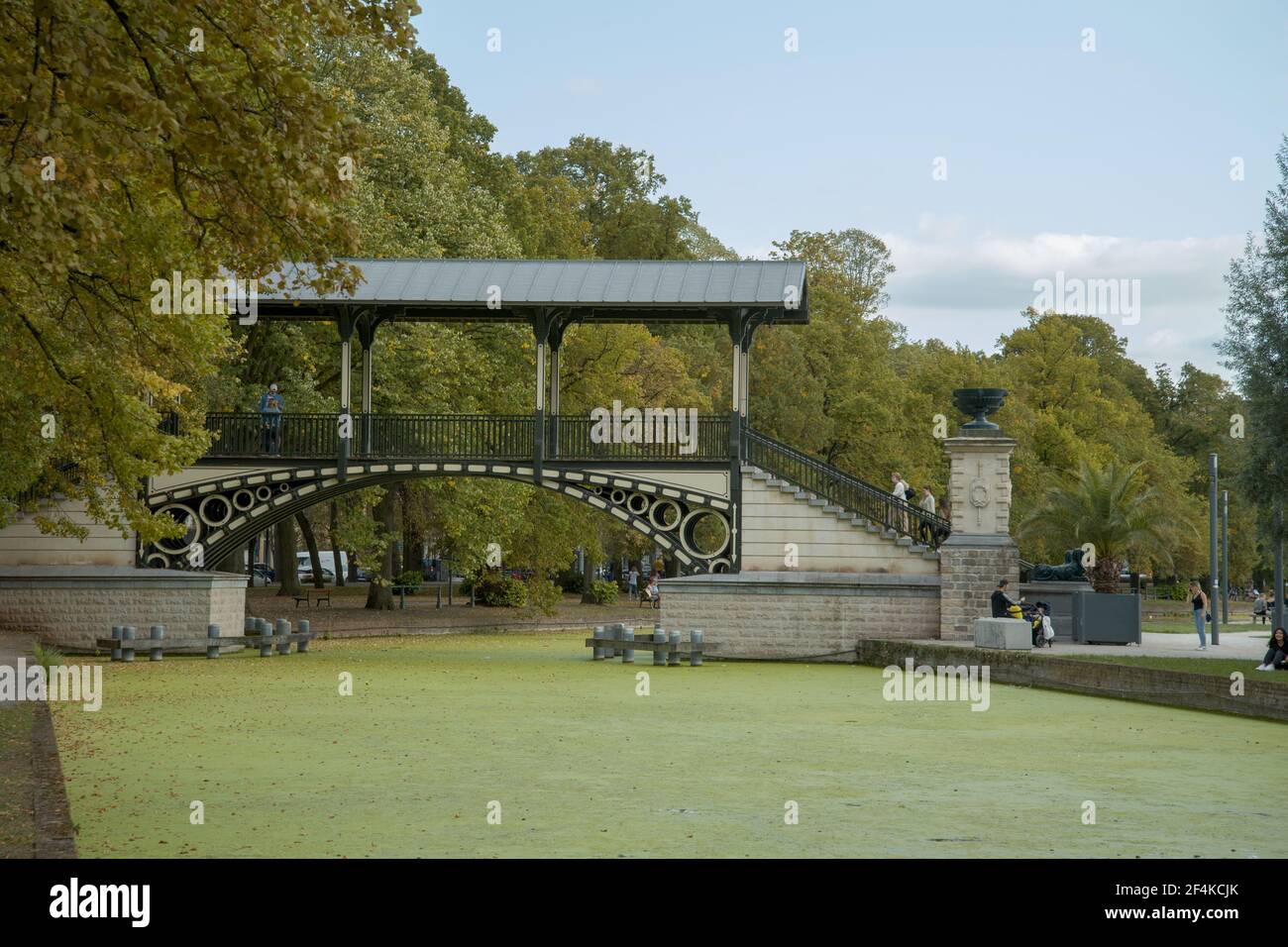 Pont Napoleon in Lille, Frankreich Stockfoto