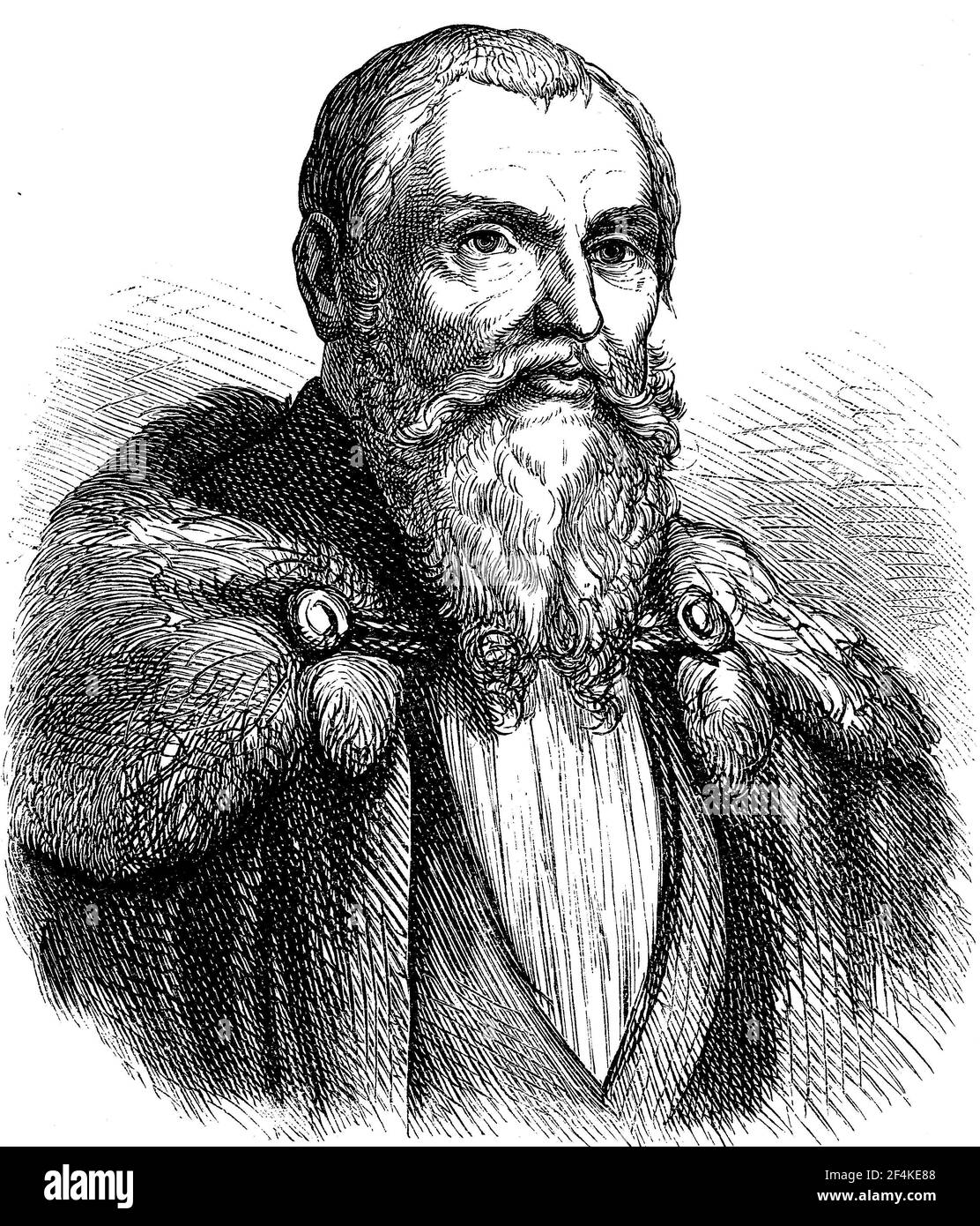 Lucas Cranach der Ältere, 4. Oktober 1472 - 16. Oktober 1553, war einer der bedeutendsten deutschen Maler, Grafiker und Buchdrucker der Renaissance / Lucas Cranach der Ältere, 4. Oktober 1472 - 16. Oktober 1553, war einer der bedeutendsten deutschen Maler, Grafiker und Buchdrucker der Renaissance, Historisch, historisch, digital verbesserte Reproduktion eines Originals aus dem 19th. Jahrhundert / digitale Reproduktion einer Originalvorlage aus dem 19. Jahrhundert Stockfoto