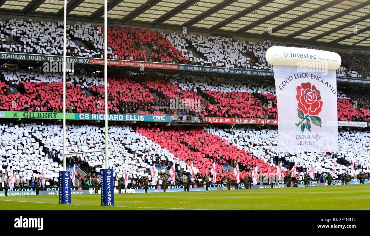 ENGLAND V NEUSEELAND IN TWICKENHAM. 29/11/2008. BILD DAVID ASHDOWN Stockfoto