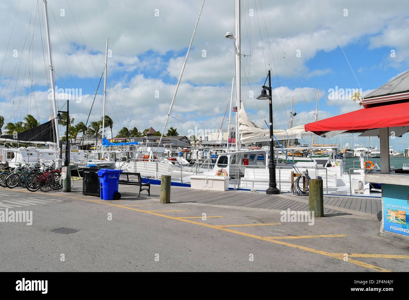 Key West, Florida, USA, Western Union Shooner Stockfoto