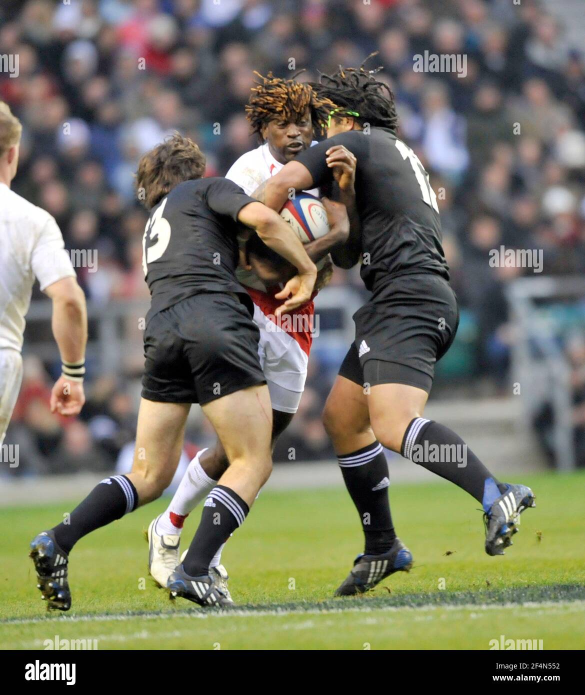 ENGLAND V NEUSEELAND IN TWICKENHAM. 29/11/2008. BILD DAVID ASHDOWN Stockfoto