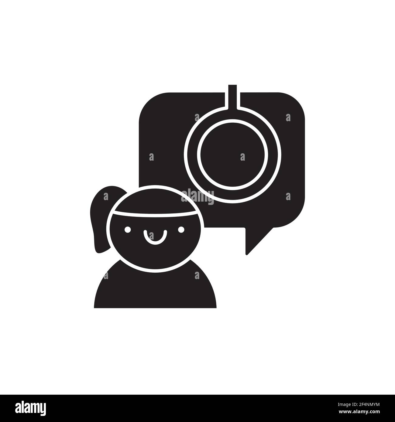 Aerobic-Studio Farbliniensymbol. Piktogramm für Webseite, mobile App, Promo. UI UX GUI Design Element. Bearbeitbare Kontur. Stock Vektor