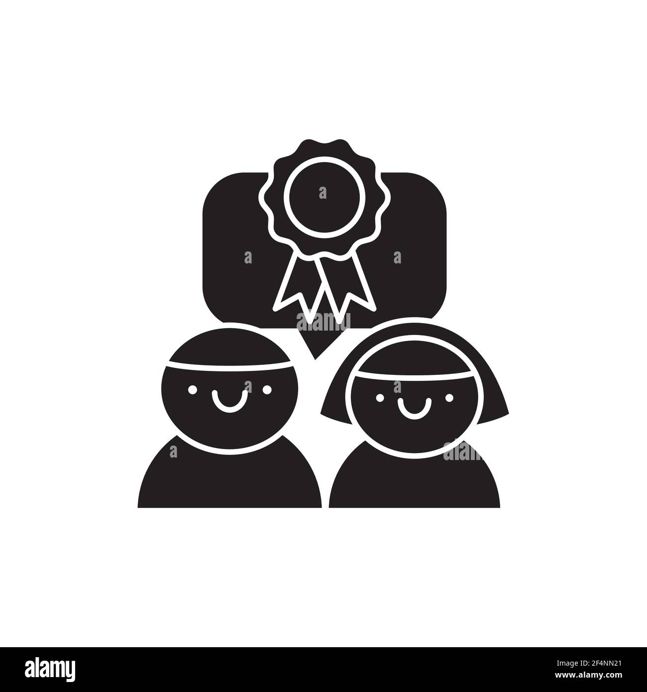 Symbol für die Farblinie für Führungstraining. Piktogramm für Webseite, mobile App, Promo. UI UX GUI Design Element. Bearbeitbare Kontur. Stock Vektor