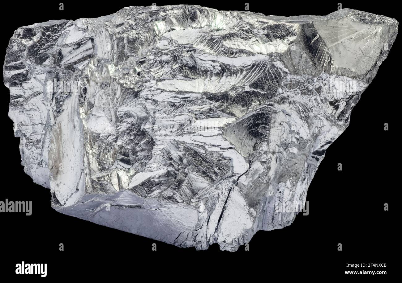 Elementares Chrom Stockfoto