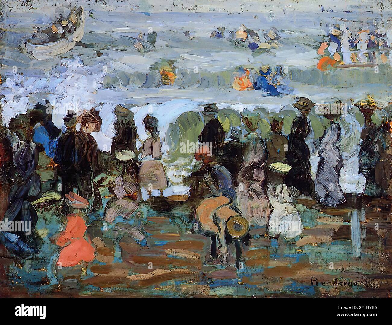 Maurice Prendergast - nach Sturm C 1906 Stockfoto