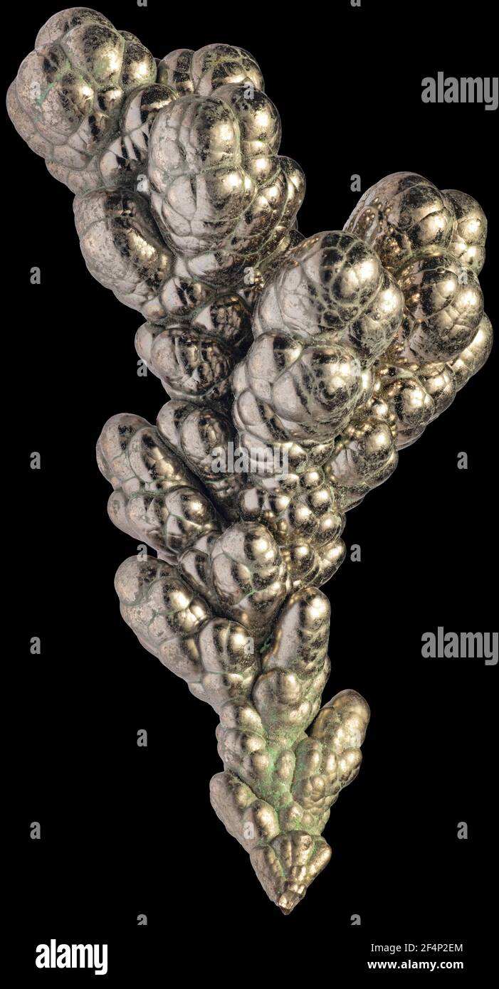 Nickel ist ein chemisches Element mit dem Symbol Ni und der Ordnungszahl 28. Stockfoto