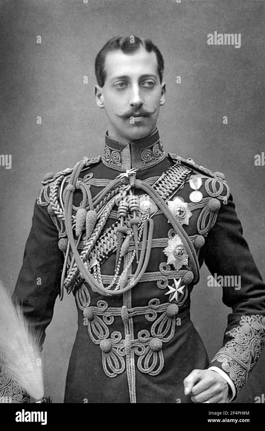 Albert Victor, Herzog von Clarence (1864-1892), 1891 Stockfoto