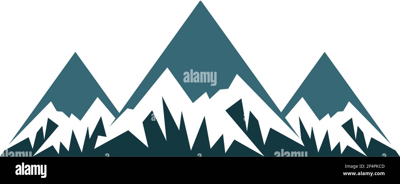 Mountain Logo Vorlage Vektor Symbol Design Stock Vektor