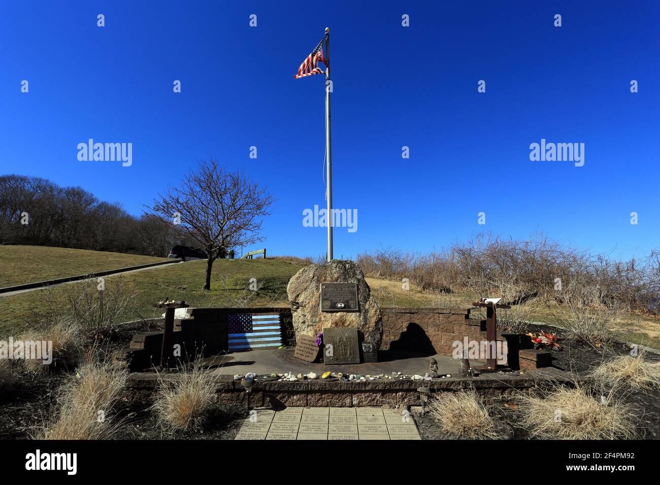 9/11 Denkmal Kings Park Long Island New York Stockfoto