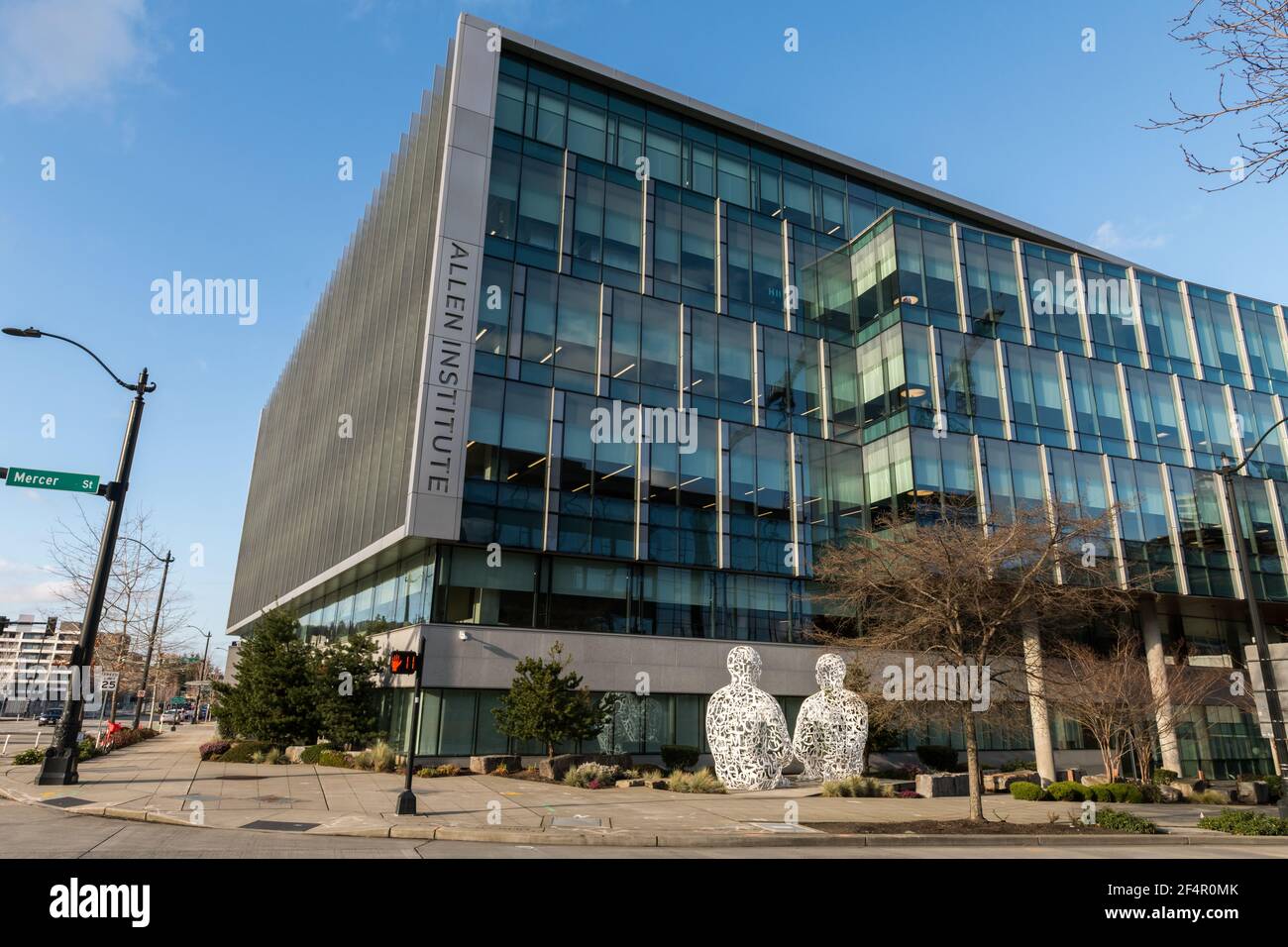 Seattle, USA. März 2021, 22nd. Das Paul Allen Institut in South Lake Union. Stockfoto