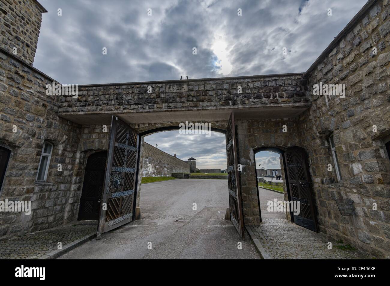 mauthausen, österreich, 26. märz 2019, KZ-Gedenkstätte mauthausen, KZ Stockfoto